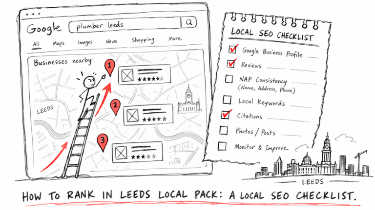 How to Rank in Leeds’ Local Pack: A Local SEO Checklist