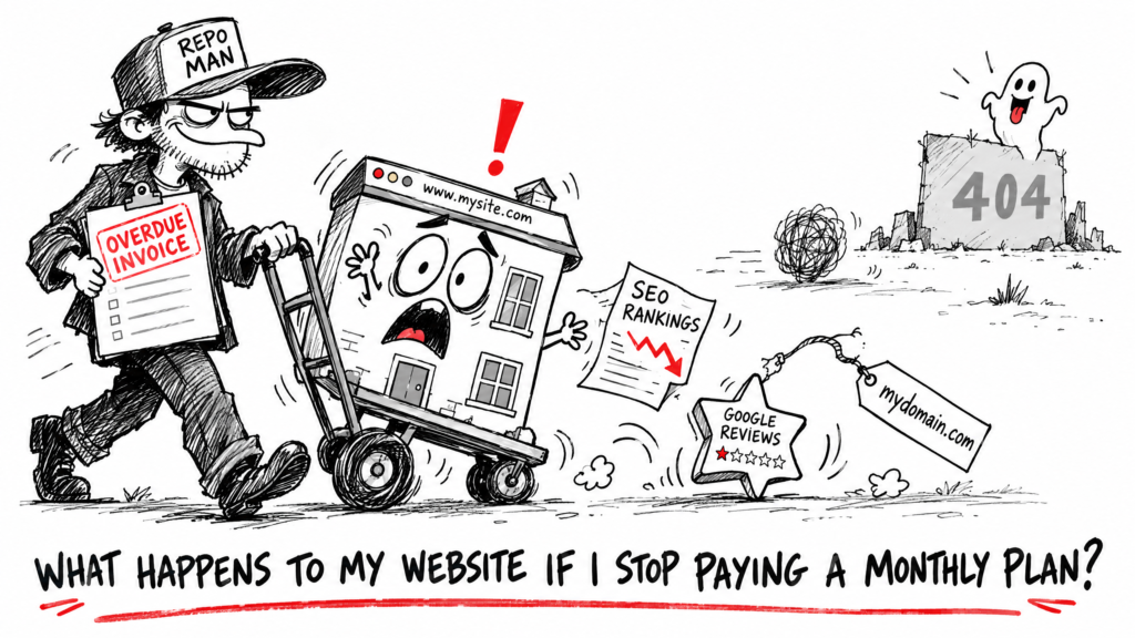 What Happens to My Website If I Stop Paying a Monthly Plan?