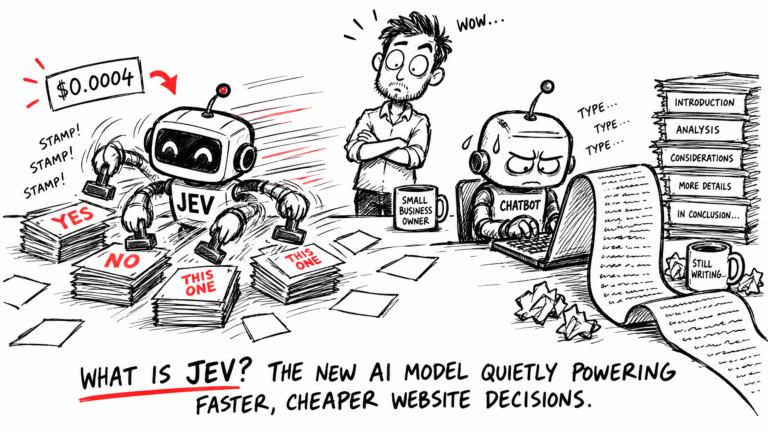 What Is Jev? The New AI Model Quietly Powering Faster, Cheaper Website Decisions